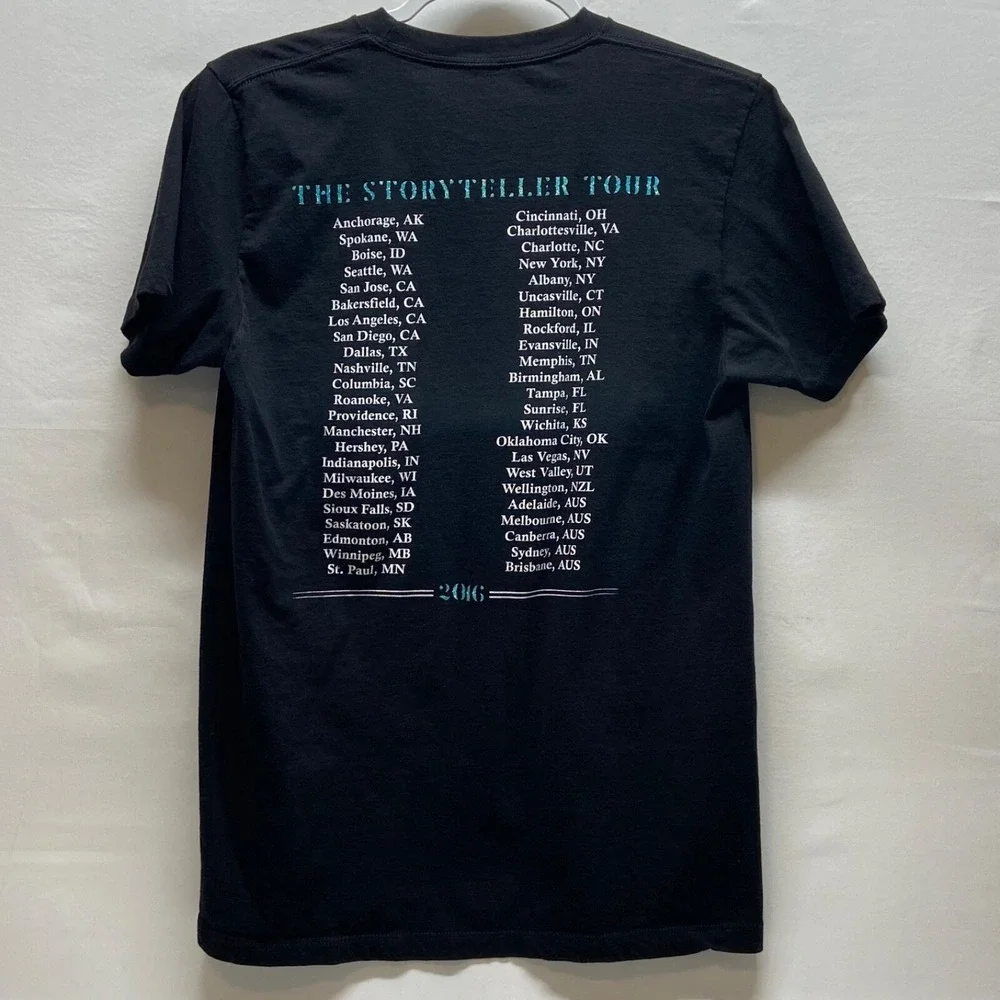 Carrie Underwood T-Shirt Adult Medium Black Story Teller Tour 2016 Concert Tee